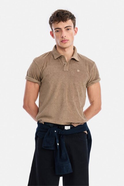 Regular Fit Brown Polo T-Shirt